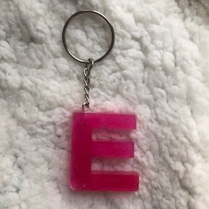 Letter E keychain!!